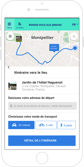Screenshots - Multi-modal navigation