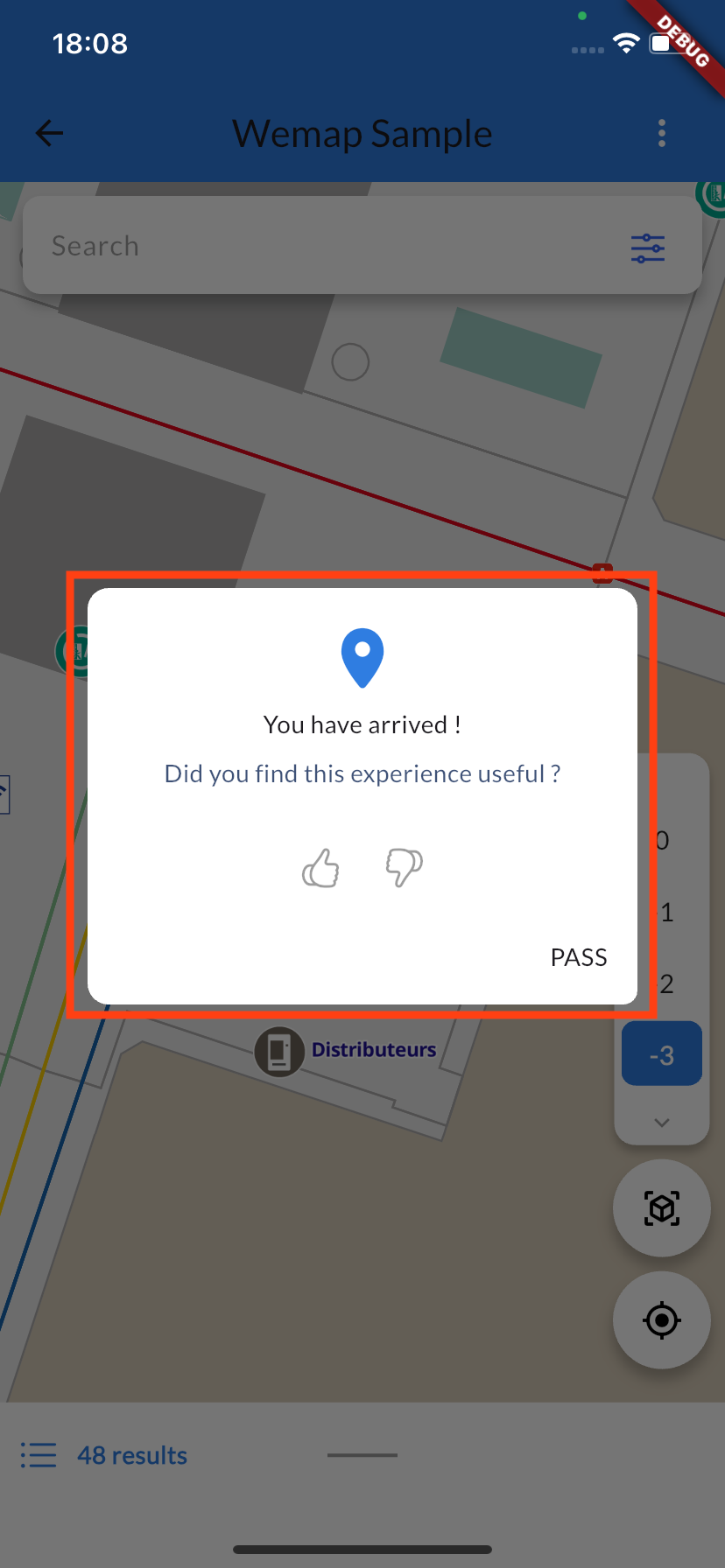 ArrivedToDestinationWidget